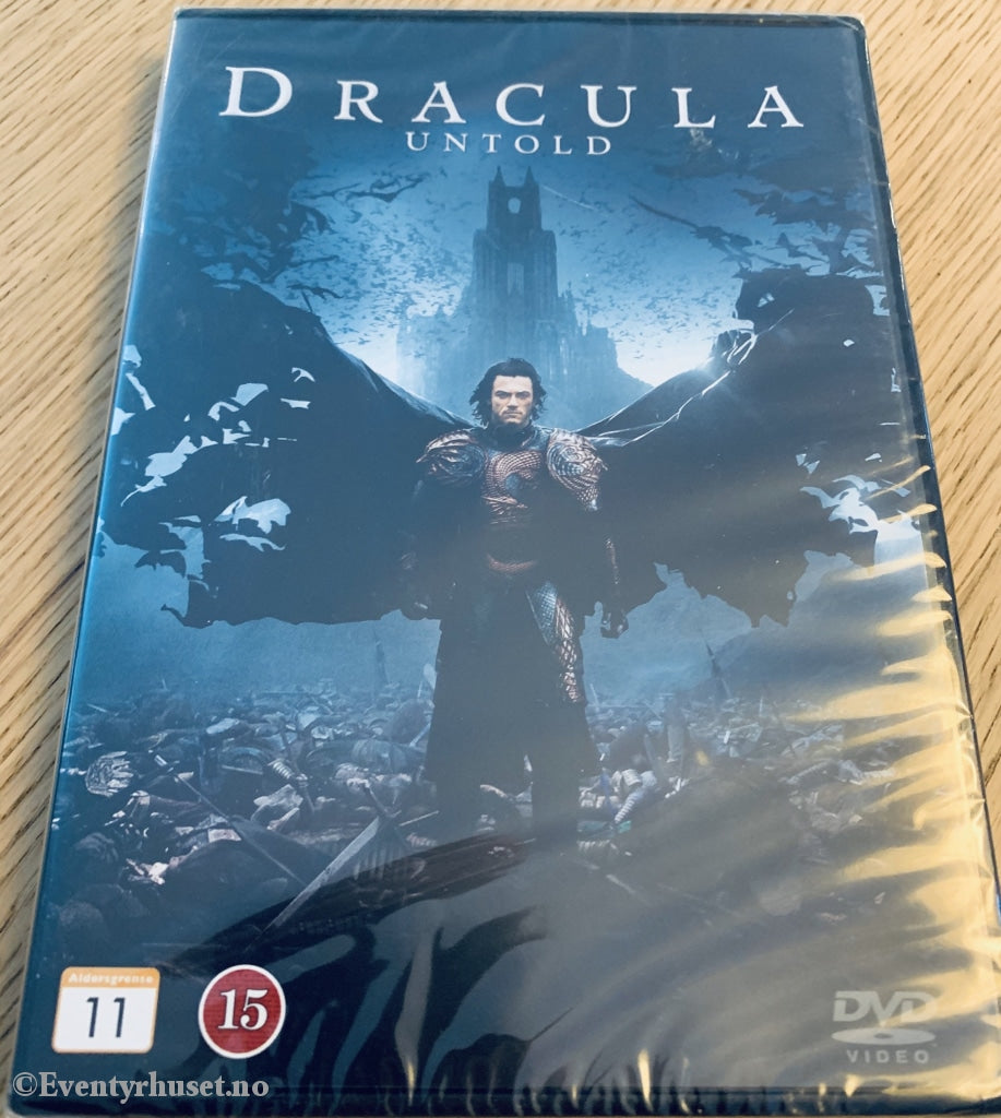 Dracula Untold. 2014. Dvd Ny I Plast.