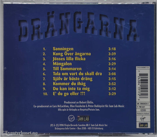 Drängarna. 1996. Fint vettö. . CD.