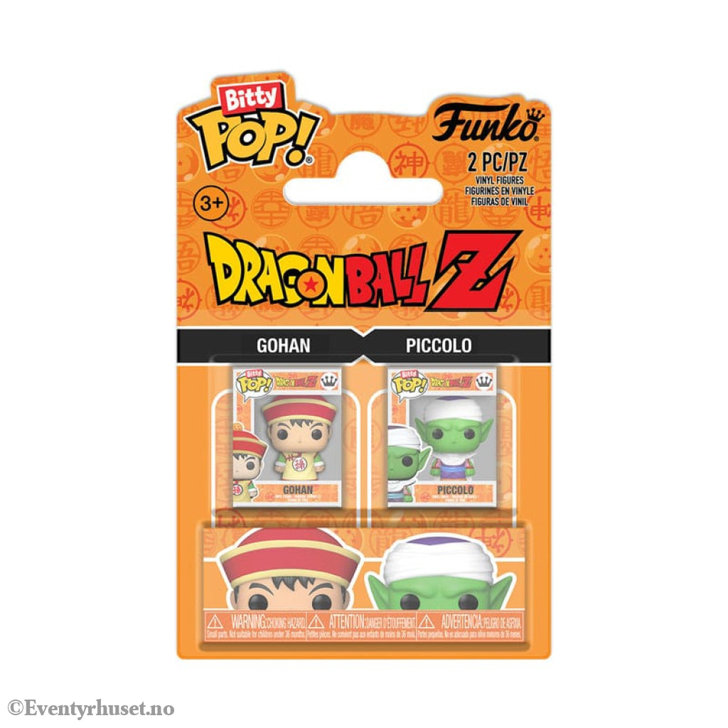 Dragon Ball Bitty POP! Vinyl Figure 2-Pack Gohan & Piccolo 2,5 cm Manga & Anime