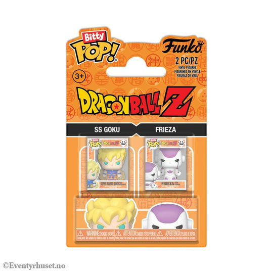 Dragon Ball Bitty POP! Vinyl Figure 2-Pack Goku & Freiza 2,5 cm Manga & Anime