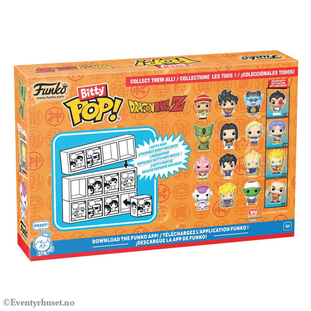 Dragon Ball Bitty POP! Vinyl Figure 4-Pack Series 1 2,5 cm Manga & Anime
