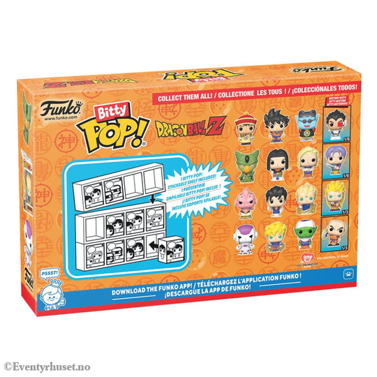 Dragon Ball Bitty POP! Vinyl Figure 4-Pack Series 1 2,5 cm Manga & Anime