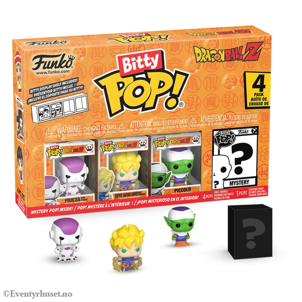 Dragon Ball Bitty POP! Vinyl Figure 4-Pack Series 4 2,5 cm Manga & Anime