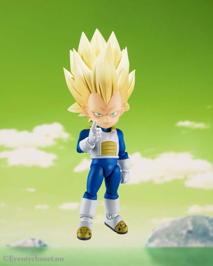 Dragon Ball S.H.Figuarts Action Figure Super Saiyan Level 3 Vegeta (mini) Daima 8 cm Manga & Anime