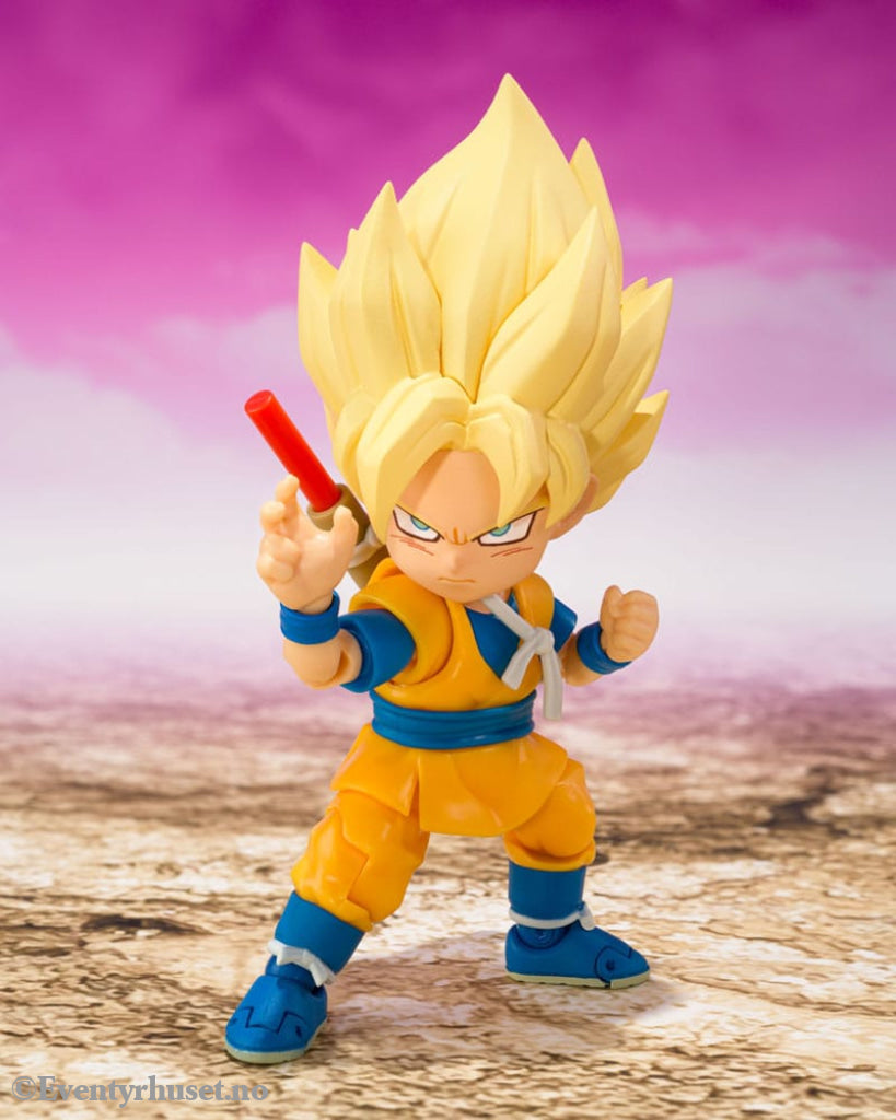Dragon Ball S.H.Figuarts Action Figure Super Saiyan Son Goku (mini) Daima 8 cm Manga & Anime