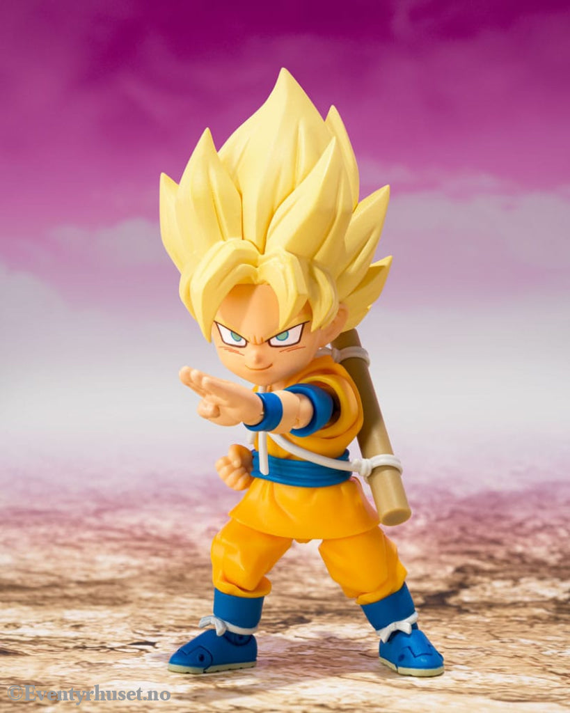 Dragon Ball S.H.Figuarts Action Figure Super Saiyan Son Goku (mini) Daima 8 cm Manga & Anime