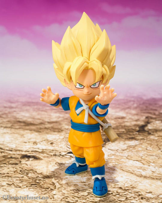 Dragon Ball S.H.Figuarts Action Figure Super Saiyan Son Goku (mini) Daima 8 cm Manga & Anime
