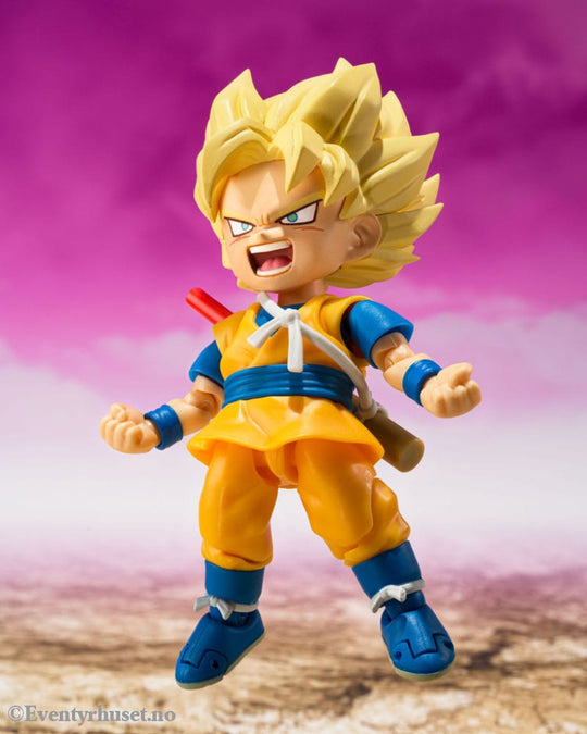 Dragon Ball S.H.Figuarts Action Figure Super Saiyan Son Goku (mini) Daima 8 cm Manga & Anime