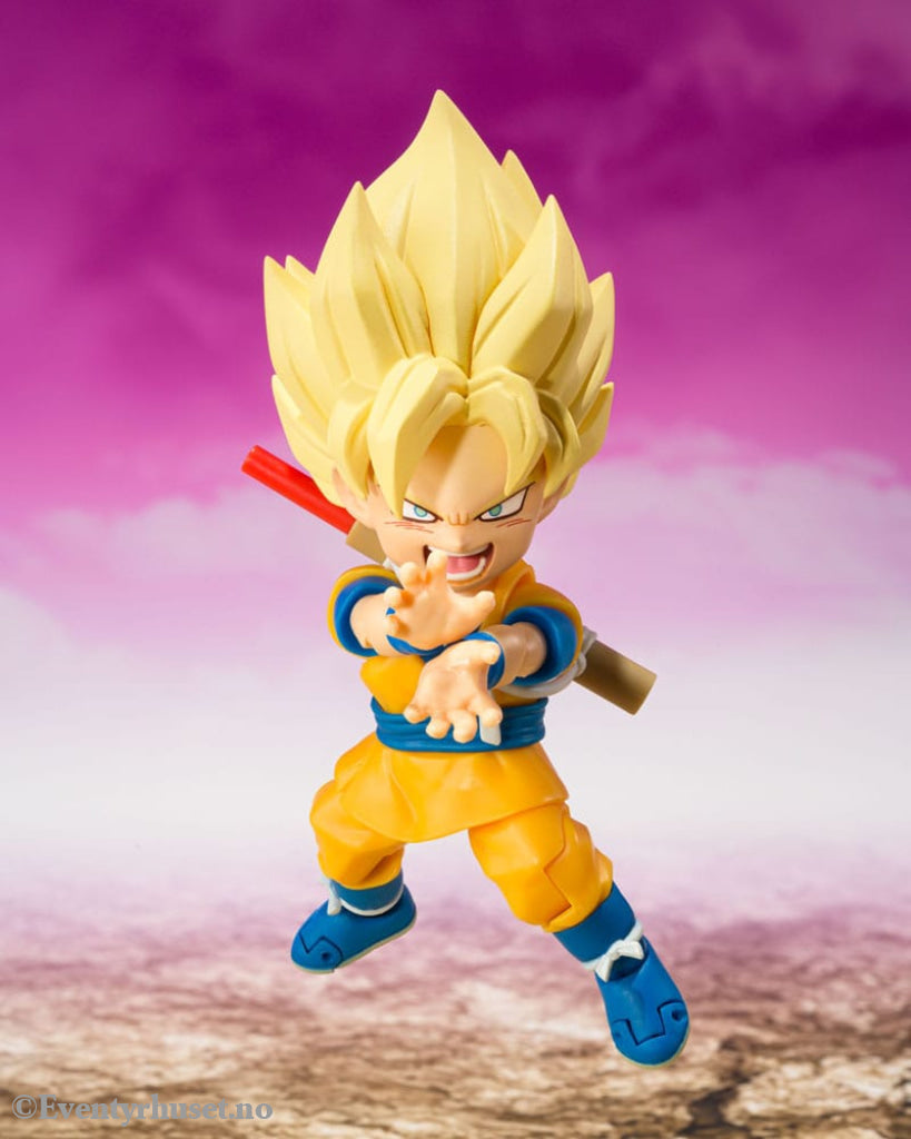 Dragon Ball S.H.Figuarts Action Figure Super Saiyan Son Goku (mini) Daima 8 cm Manga & Anime