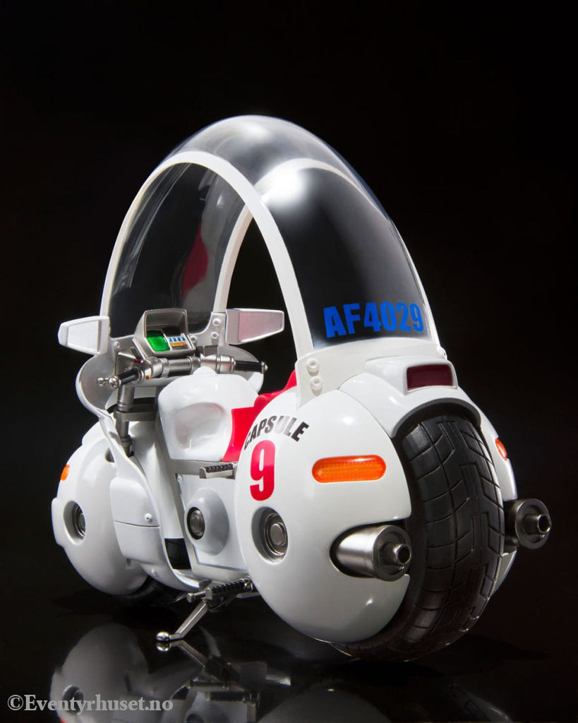 Dragon Ball S.H. Figuarts Vehicle with Figure Bulma’s Motorcycle Hoipoi Capsule No. 9 17 cm Manga & Anime