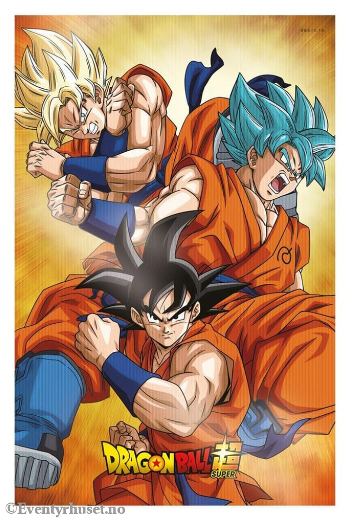 Dragon Ball Super 3D Poster Champa Goku 38 x 58 cm Manga & Anime