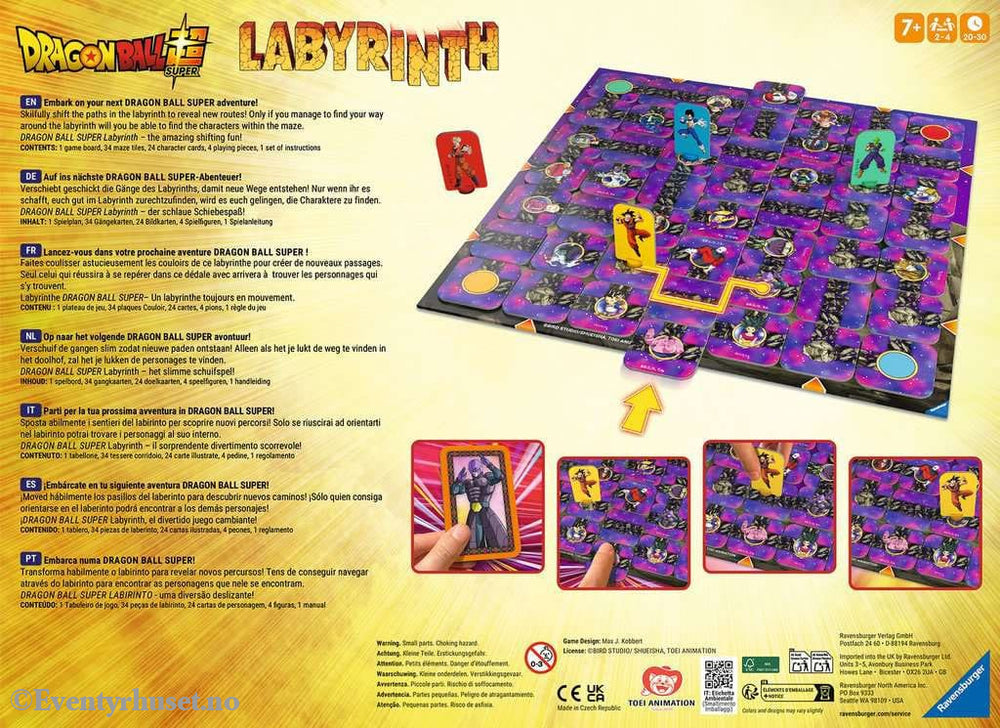 Dragon Ball Super Board Game Labyrinth. Mint In Sealed Box (MISB)! Brettspill