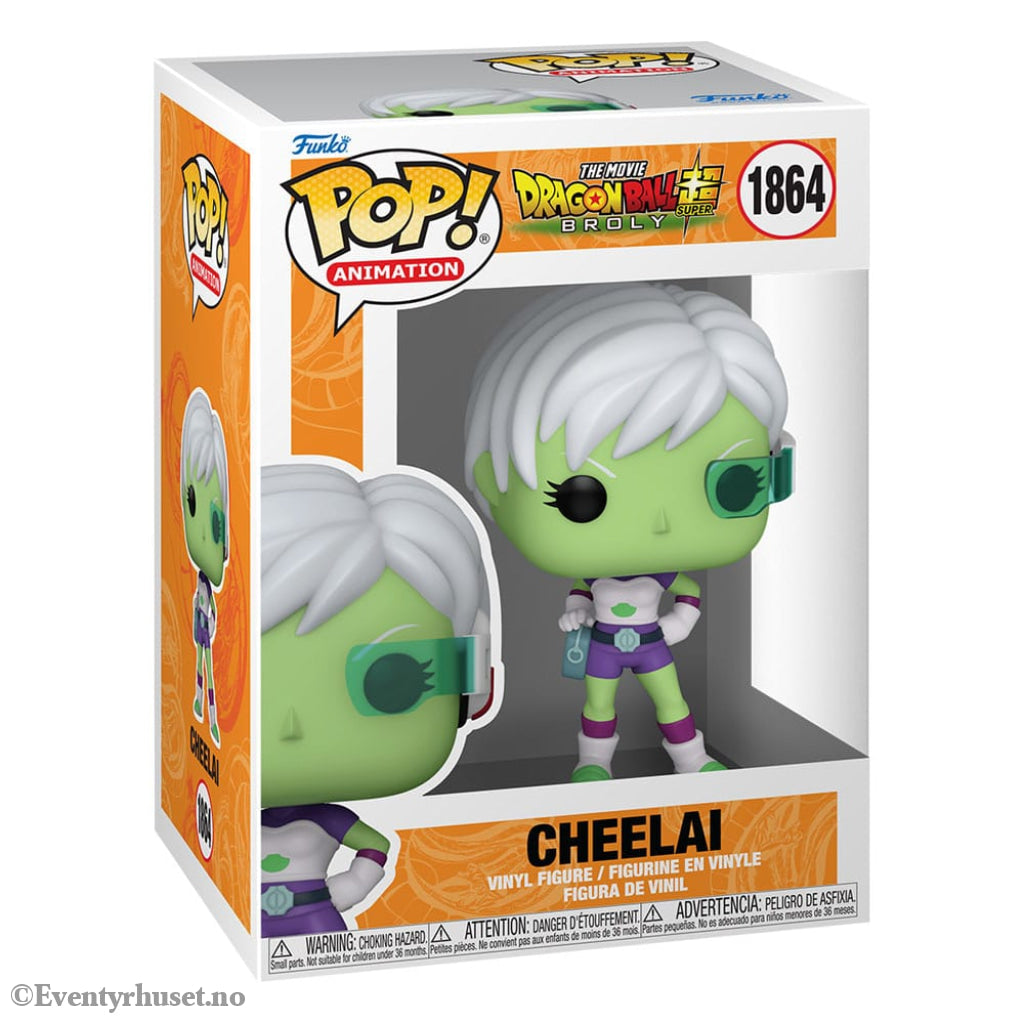 Dragon Ball Super: Broly POP! Animation Vinyl Figure Cheelai 9 cm Collectibles