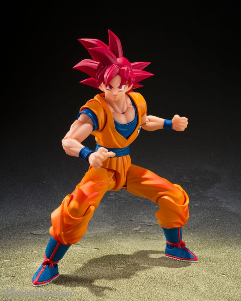 Dragon Ball Super S.H.Figuarts Action Figure Super Saiyan God Son Guko (God Aura) 15 cm Manga & Anime