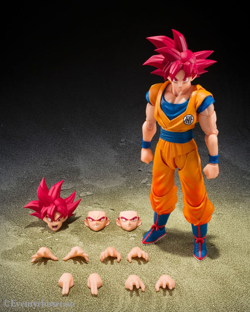 Dragon Ball Super S.H.Figuarts Action Figure Super Saiyan God Son Guko (God Aura) 15 cm Manga & Anime