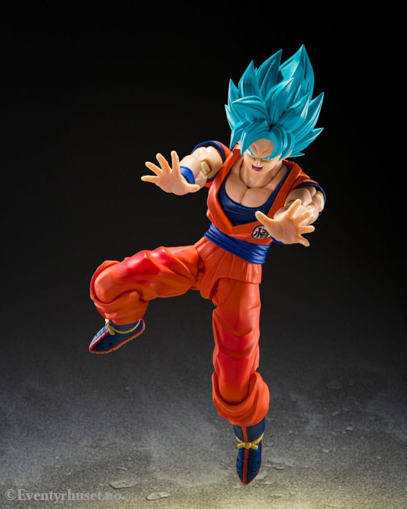 Dragon Ball Super S.H.Figuarts Action Figure Super Saiyan God Super Son Guko (Blue power transcending Limits) 15 cm
