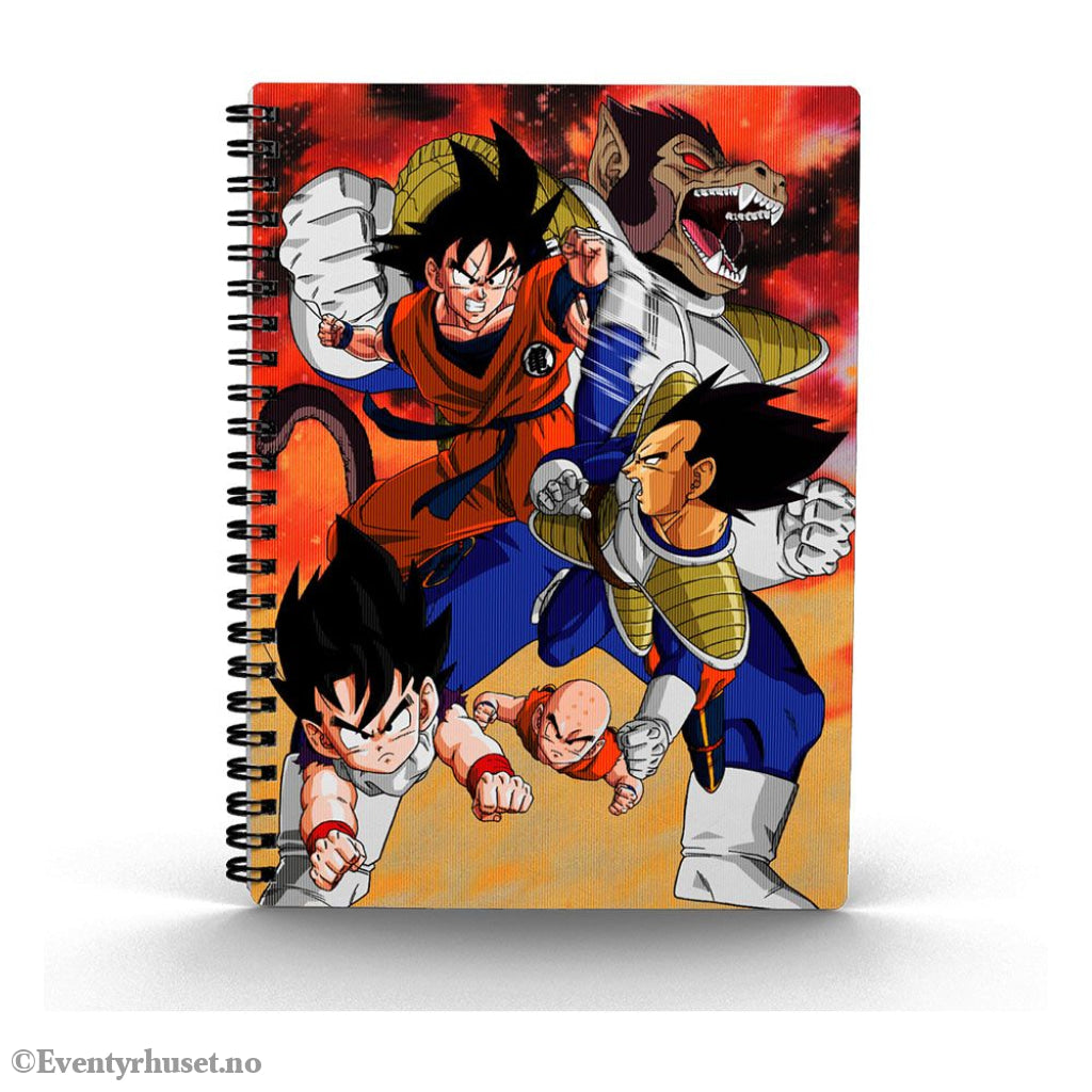 Dragon Ball Z Notebook with 3D-Effect Goku vs Vegeta Home & Gifts