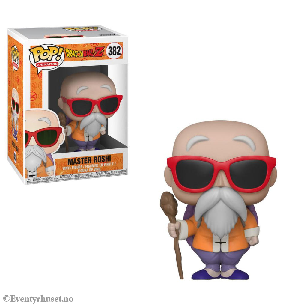 Dragon Ball Z POP! Animation Vinyl Figure Master Roshi 9 cm Collectibles