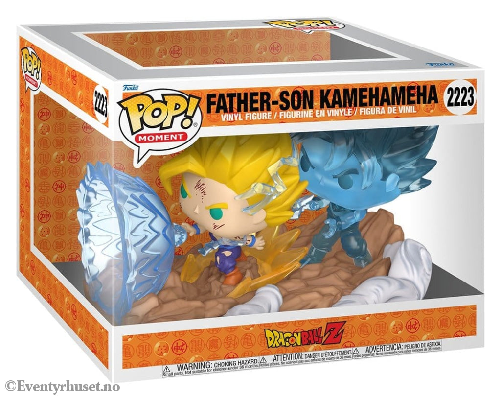 Dragon Ball Z POP Moments Vinyl Figures Father-Son Kamehameha 9 cm Manga & Anime