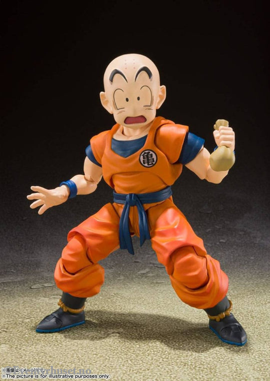 Dragon Ball Z S.H. Figuarts Action Figure Krillin-Earth’s Strongest Man 12 cm Manga & Anime