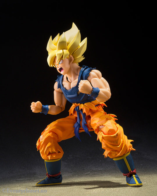 Dragon Ball Z S.H.Figuarts Action Figure Super Saiyan Son Goku (Fighter of Rage) 14 cm. Mint In Sealed Box (MISB)!