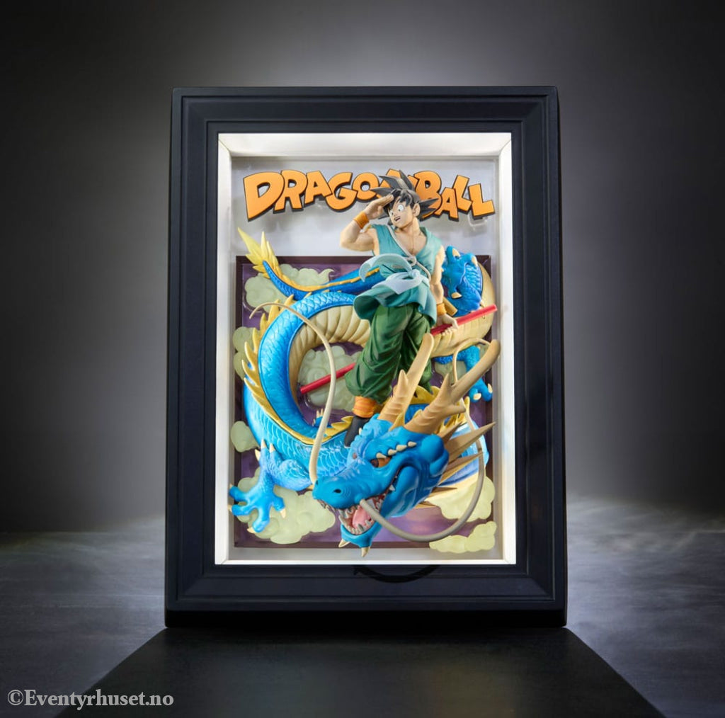 Dragon Ball Z Tamashii Art 3D Relief Picture Son Goku & Dragon 27 cm Manga & Anime