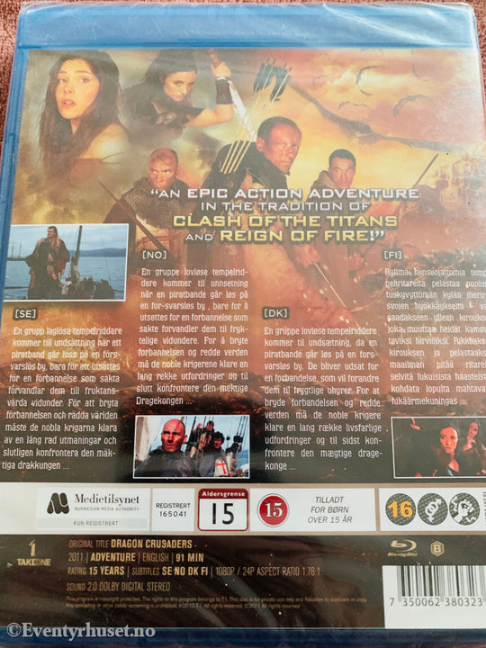 Dragon Crusaders. Blu-ray. Ny i plast!