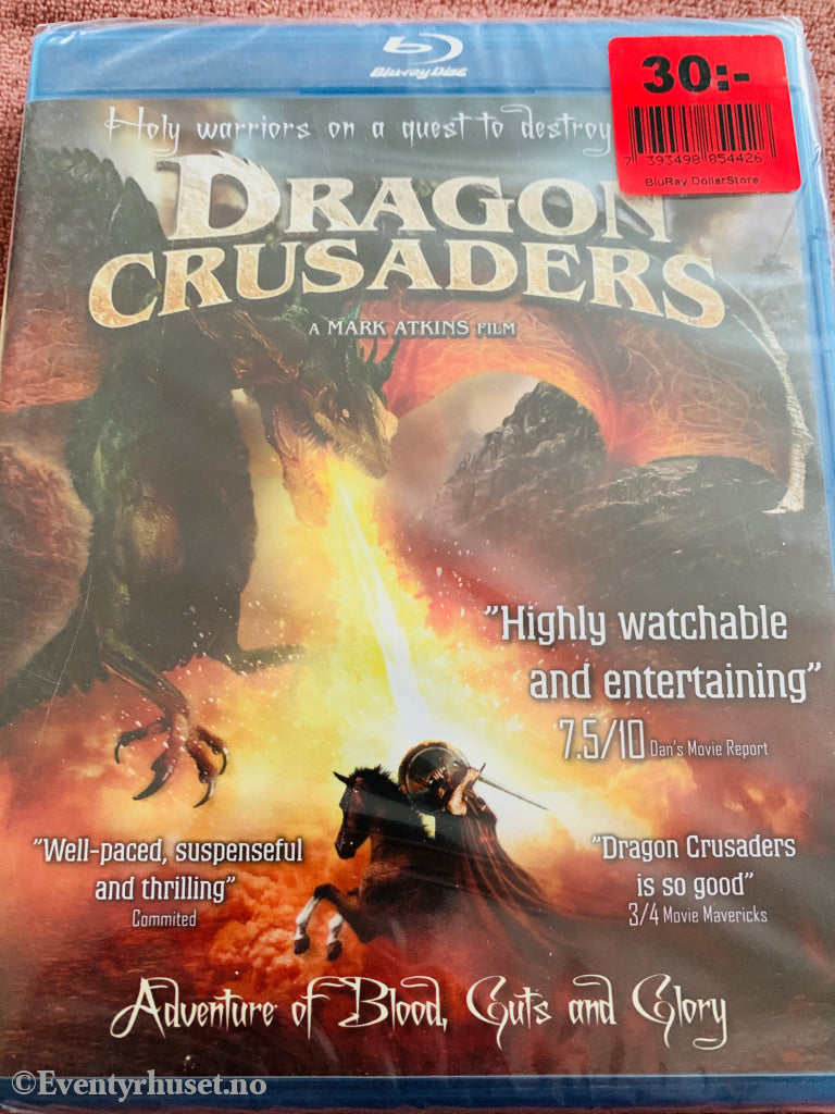 Dragon Crusaders. Blu-ray. Ny i plast!