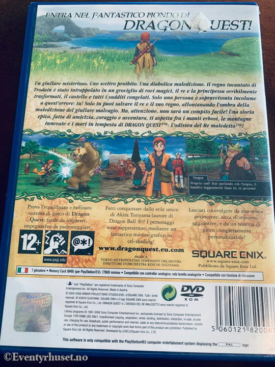 Dragon Quest VIII: Journey of the Cursed King . PS2