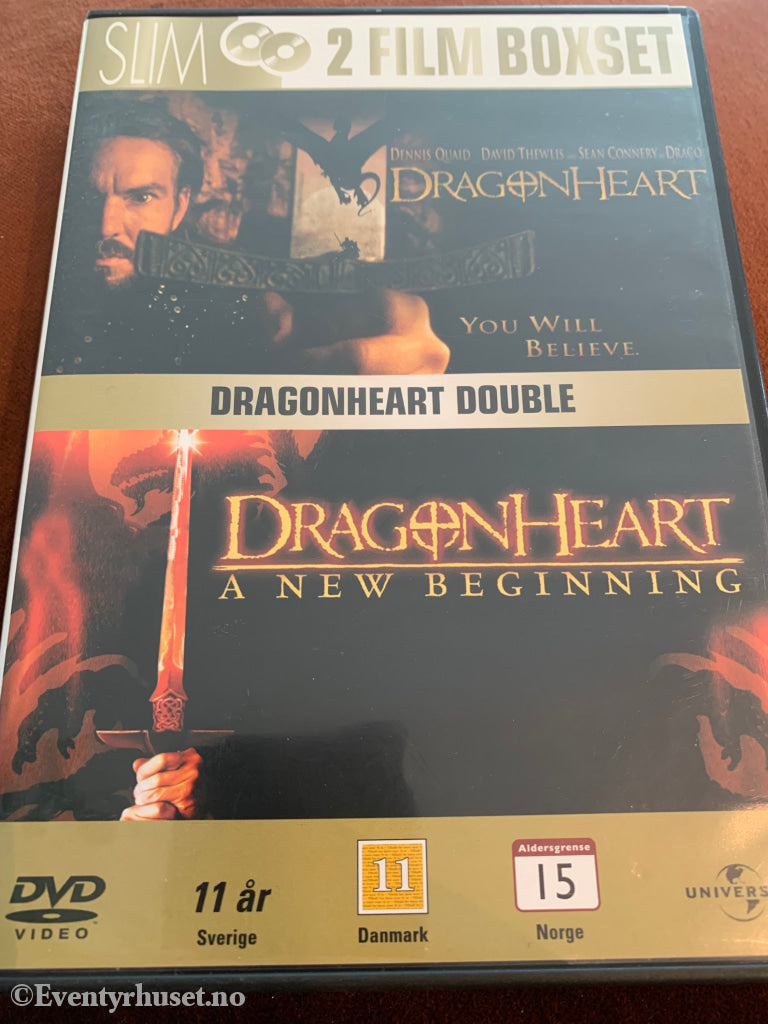 Dragonheart. 1996/1999. Dvd Samleboks.