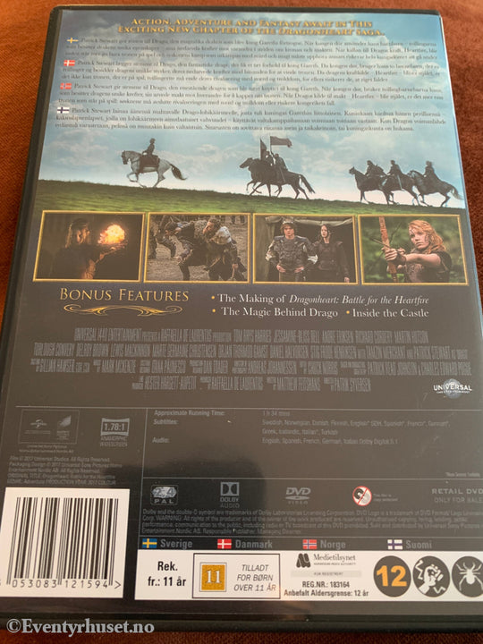 Dragonheart - Battle For The Heartfire. Dvd. Dvd