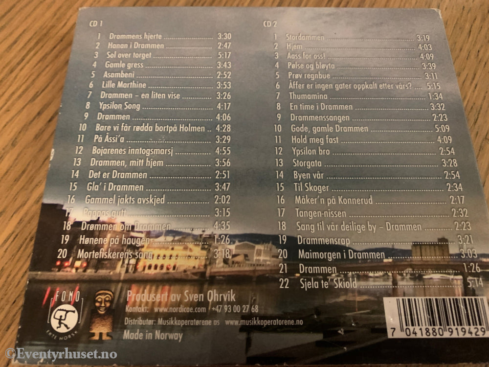 Drammens Hjertesang – Gamle og nye Drammensviser. 2011. CD.