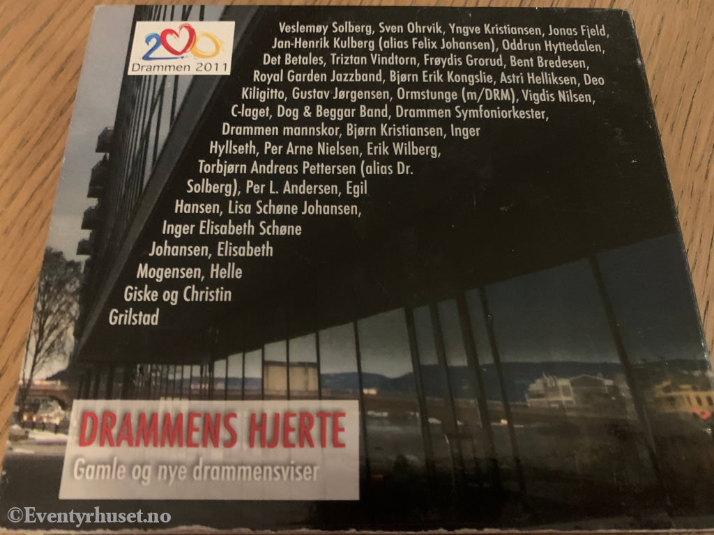 Drammens Hjertesang – Gamle og nye Drammensviser. 2011. CD.