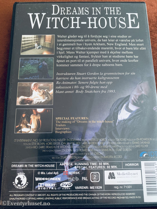 Dreams In The Witch-House. Dvd. Dvd