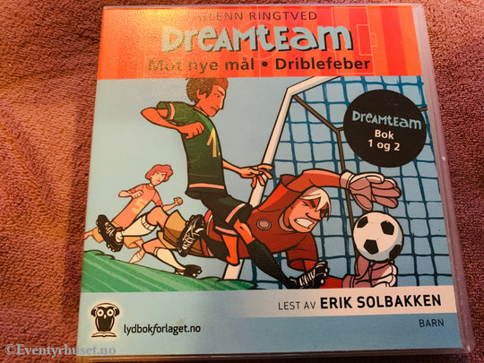 Dreamteam: Bok 1 og 2. Lydbok på CD.