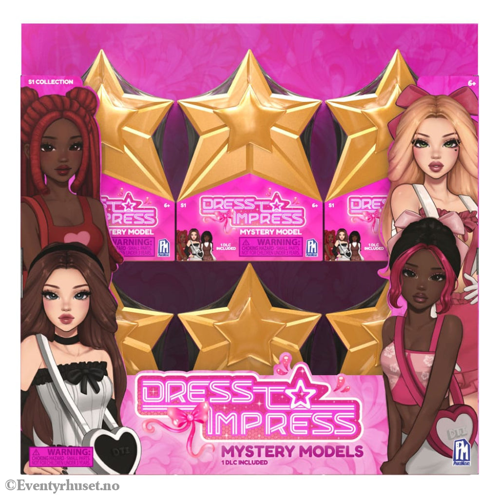 Dress To Impress Mystery Small Dolls 10 cm Series 1 Display (18) Collectibles