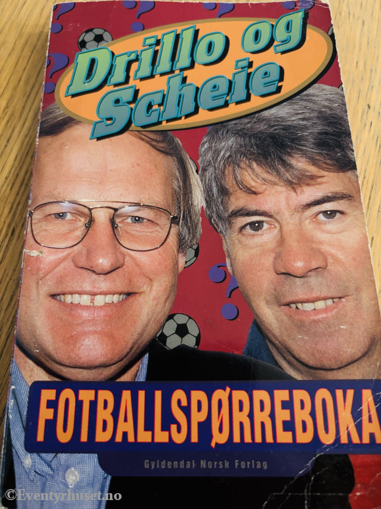 Drillo & Scheie. Fotballspørreboka. Bok.