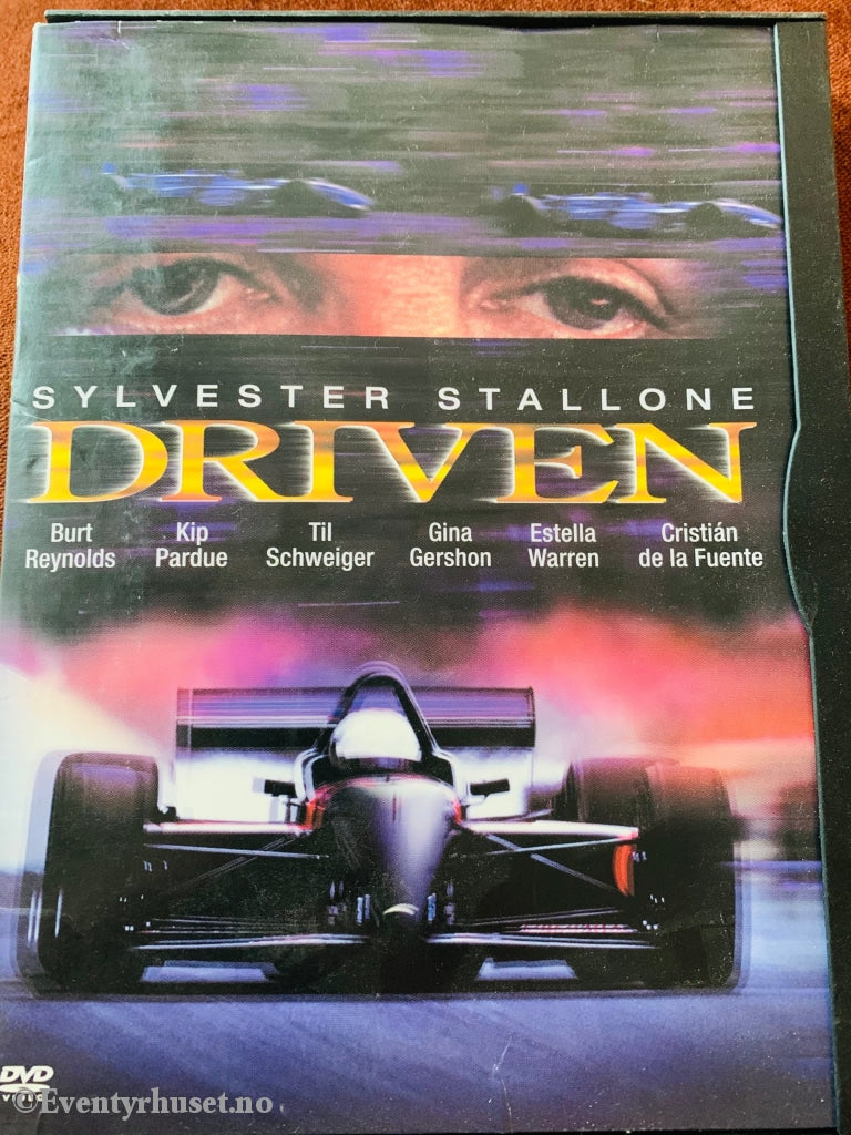 Driven. 2001. Dvd Snapcase.