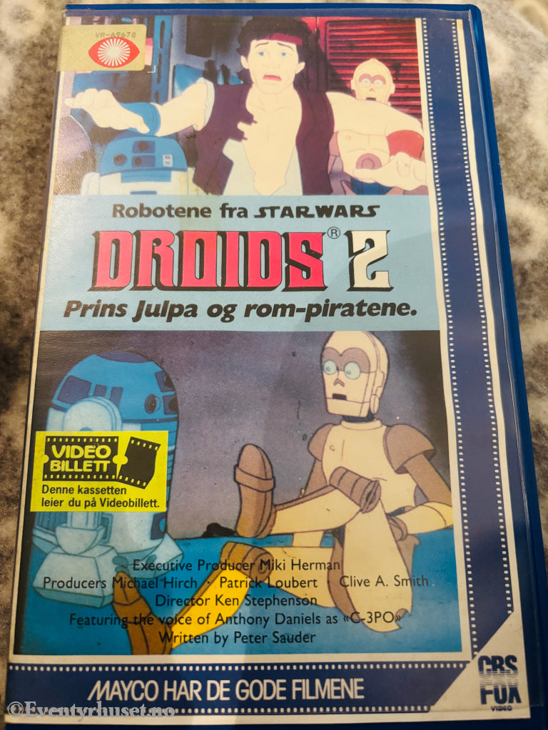 Droids. Vol. 2. 1985. VHS Big Box. VHS Big Box