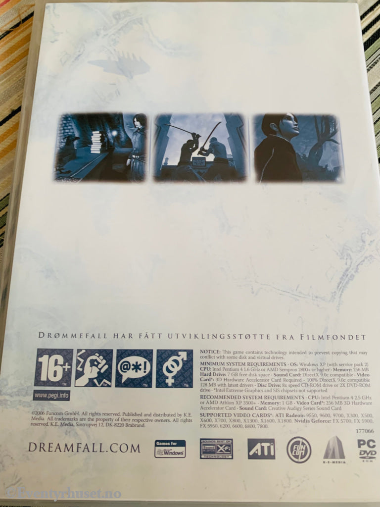 Drømmefall - Limited Edition. Pc-Spill. Pc Spill