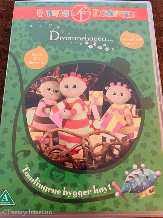 Drømmehagen. Tomlingene Bygger Høyt. 2007. Dvd. Dvd