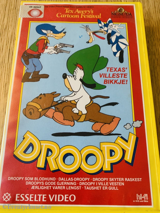 Droopy. 1943-55. Vhs Big Box.