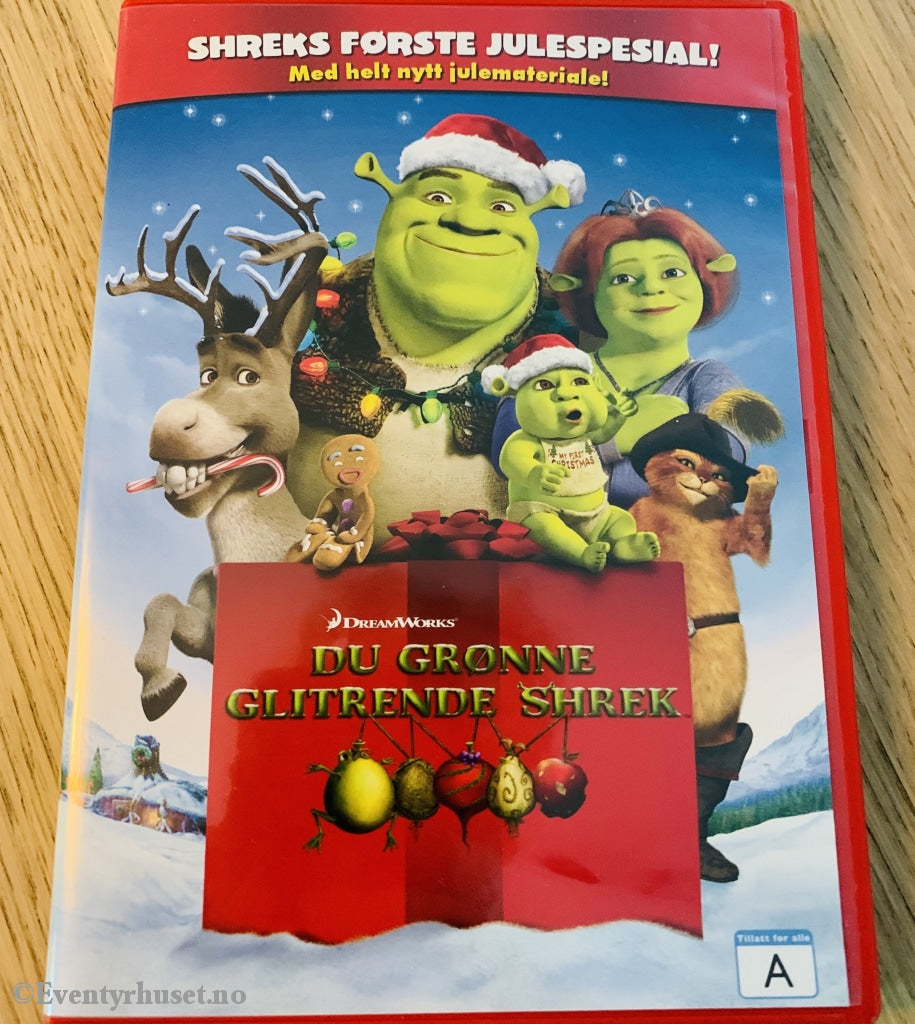 Du Grønne Glitrende Shrek. 2007. Dvd. Dvd