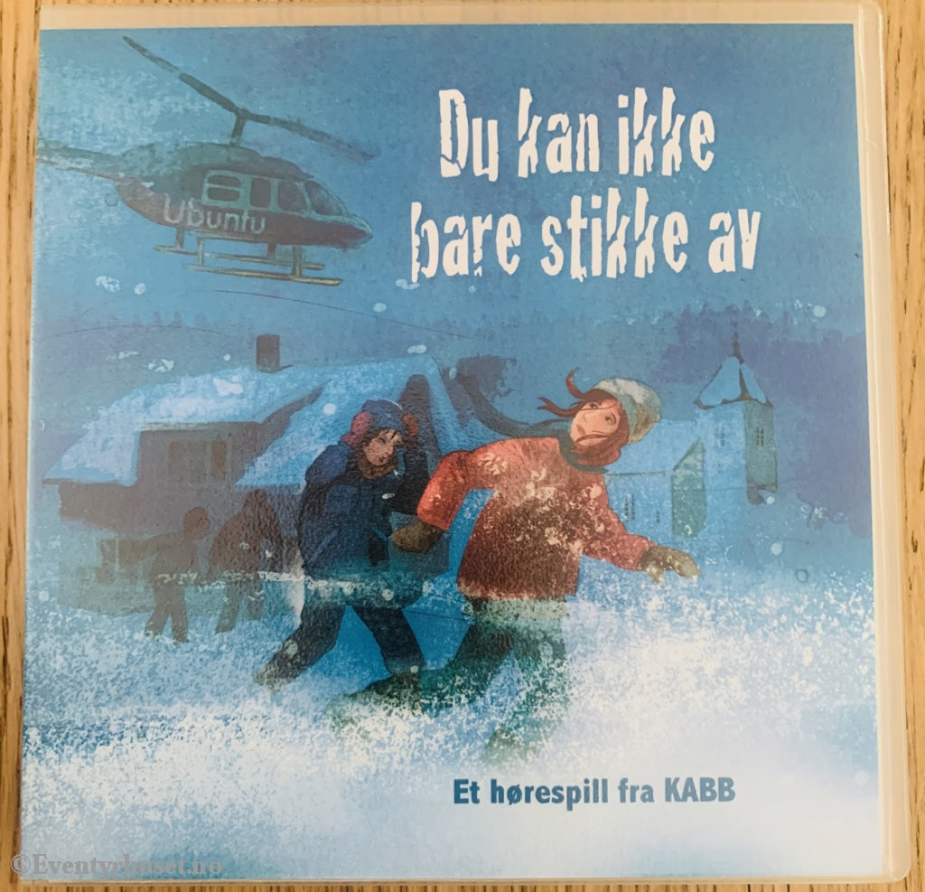 Du Kan Ikke Bare Stikke Av. Lydbok På Cd.