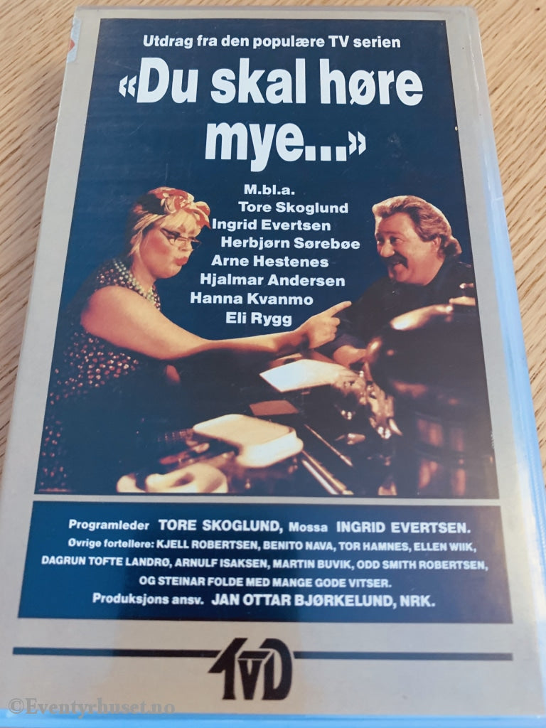 Du Skal Høre Mye... 1991. Vhs. Vhs