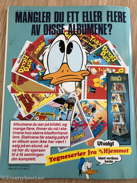Ducktales. 1989. Ole Dole Og Doffen På Eventyr. Gullbyen. Tegneseriealbum
