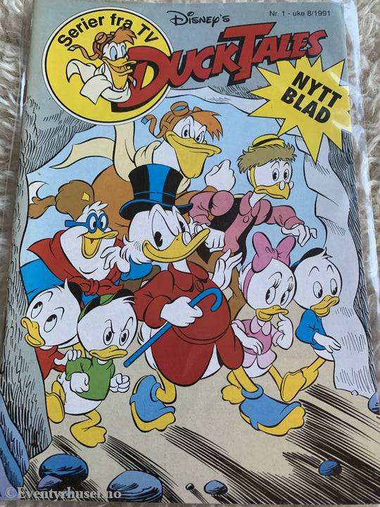 Ducktales 1991/01. Første Blad. Tegneserieblad