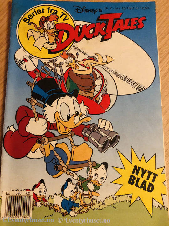 Ducktales 1991/02. Nytt Blad! Tegneserieblad
