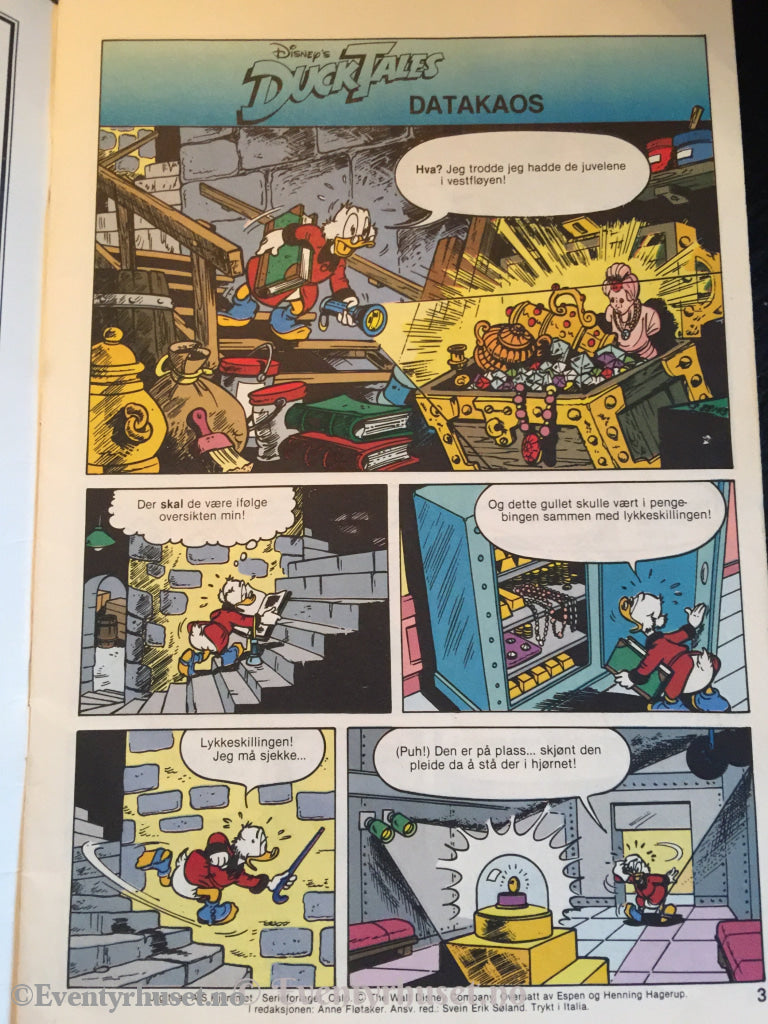Ducktales 1991/04. Vg. Tegneserieblad