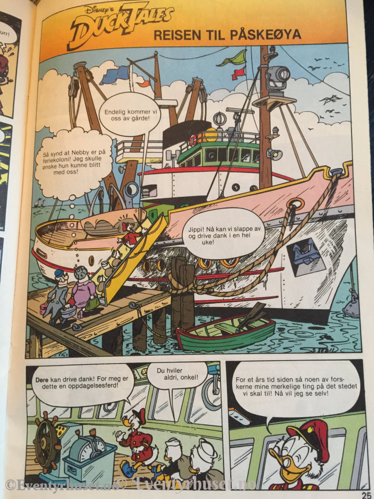 Ducktales 1991/04. Vg. Tegneserieblad